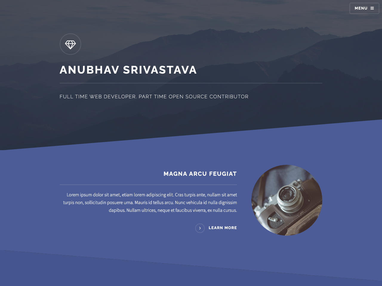 Gatsby Starter Solidstate screenshot