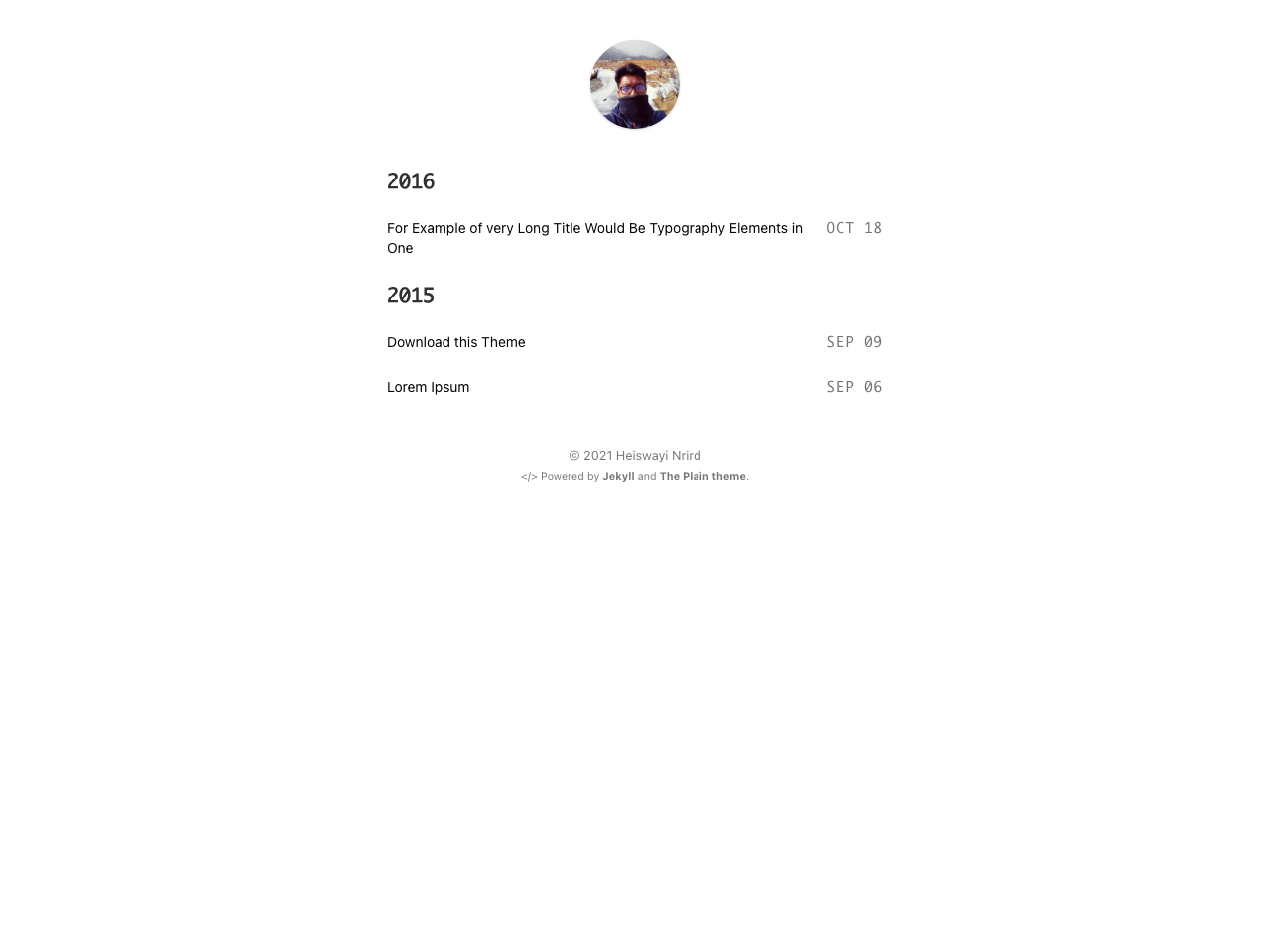 The Plain screenshot