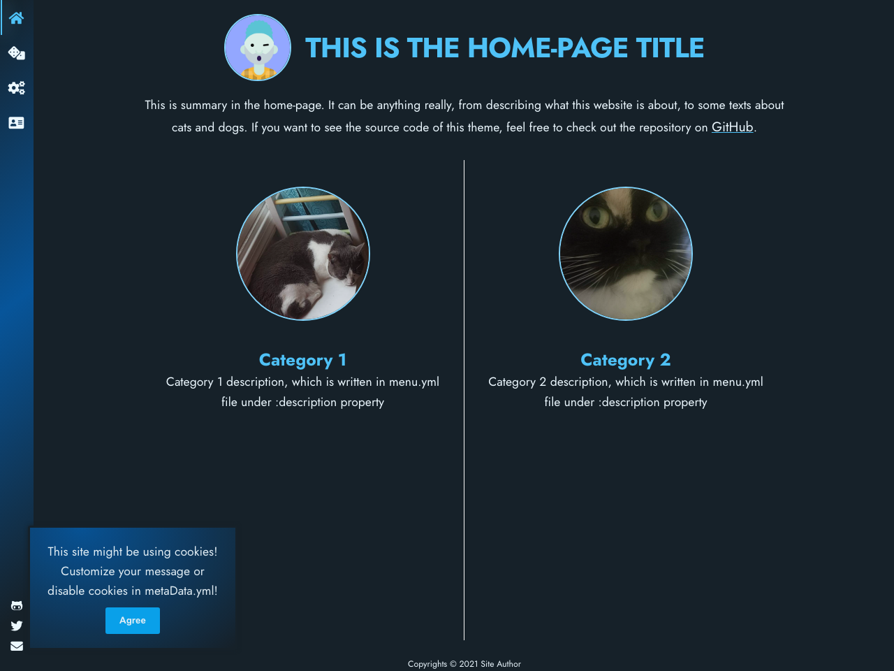 minimal-categorized screenshot