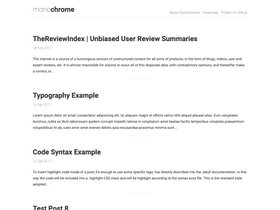 Monochrome screenshot