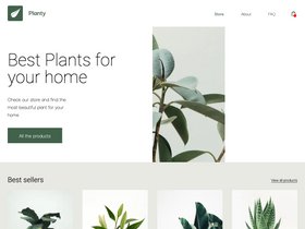 Flotiq Gatsby Shop 2 – Green Shop screenshot