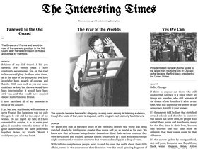 The Interesting Times screenshot