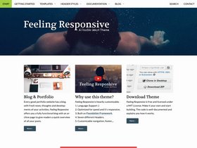 Feeling Responsive screenshot