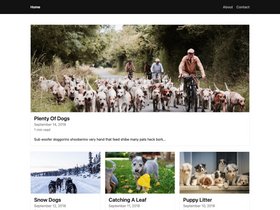 Gatsby Starter GCN screenshot